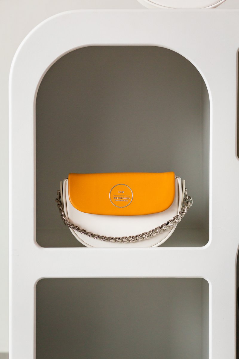 I AM Collection Bag — White